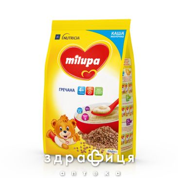 Milupa каша молочна гречана з 4мiс 210г 4437