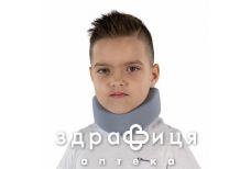 Бандаж 3006 воротник шанца kids p2(35) серый