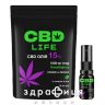Олія CBD спрей м'ята 15% 10мл