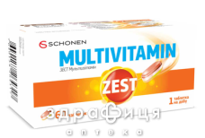 Zest (Зест) мультівітамін таб №60 Мікроелементи та мінерали