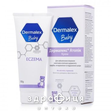 Дермалекс (dermalex atopic eczema) крем косметичний крем 100 г крем для жирної шкіри
