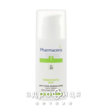 PHARMACERIES T КРЕМ Д/ОБЛИЧ МАТИР АКНЕ SEBOSTATIC 50МЛ антивіковий крем від зморшок