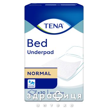 Пеленки TENA (Тена) bed underpad normal 60смх60см №30