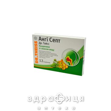 Др. Тайсс анги септ леденцы мед №12 лекарство от горла