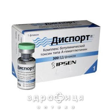 Диспорт пор д/р-ра д/ин 300ед нестероидный противовоспалительный препарат