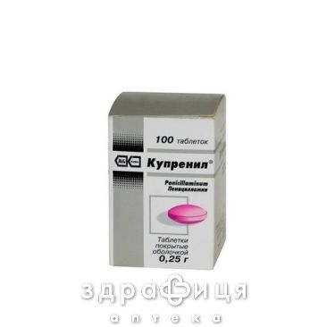 Купренил таб п/о 250мг №100 нестероидный противовоспалительный препарат