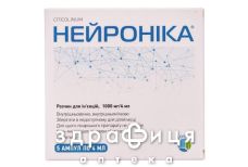 Нейронiка р-н д/iн 1000мг/4мл 4мл №5