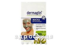 Глина косметична серiї dermaglin маска 20 г п/зморшок
