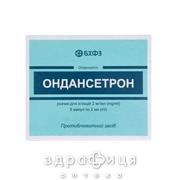 Ондансетрон р-р д/ин 2мг/мл 2мл №5 таблетки от тошноты противорвотные препараты
