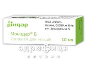 Монодар б сусп. д/iн. 40 мо/мл фл. 10 мл лікарство від діабету