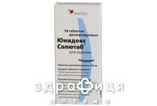 Юнiдокс солютаб таб дисперг 100мг №10 антибіотики