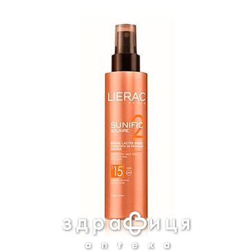 Lierac l423 санiфiк spf 15+ молочко д/тiла 150мл