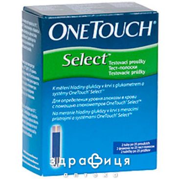 Глюкометр one touch select+тест-полоски №50