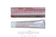 Клотримазол-Фитофарм мазь 1% 15г противогрибковое средство
