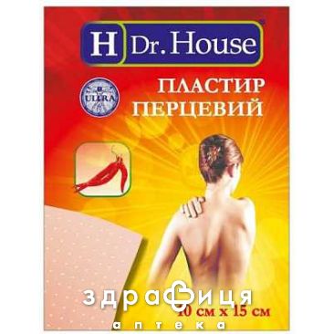 Пластырь DR HOUSE перцовый 10х15см №1