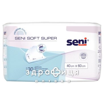 Пеленки SENI (Сени) soft basic 40смх60см №30