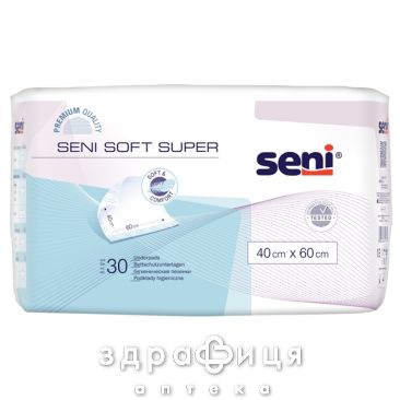Пеленки SENI (Сени) soft basic 40смх60см №30