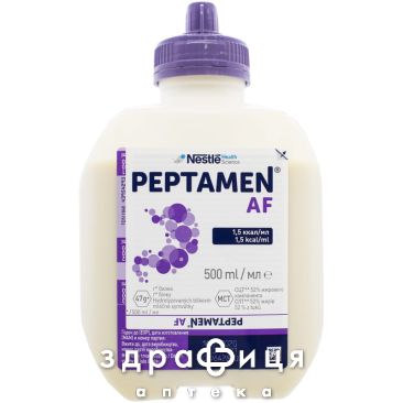 Детское питание Nestle peptamen af neutral dual 500мл