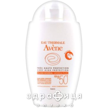 Avene флюид матирующий солнцезащ минерал spf50+ 40мл 533053