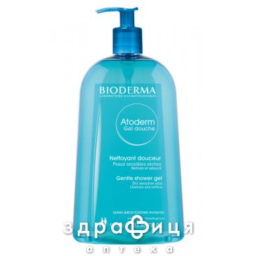 Bioderma (Биодерма) атодерм гель д/душа очищающий 1000мл 028119в