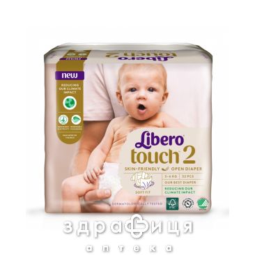 Підгузки LIBERO TOUCH 3-6КГ №32