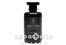 Apivita (Апивита) (Апивита) men's care ср-во д/мытья волос/тела кардам/пропол 250мл