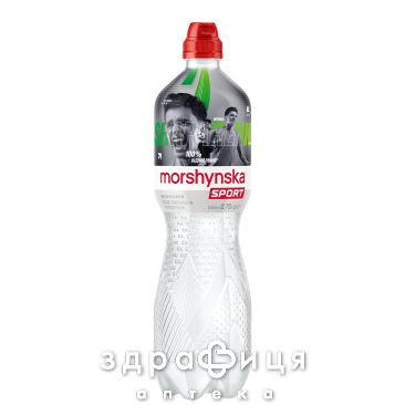 Мінеральна вода моршинська-спорт п/е негаз 0,75л