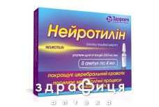 НЕЙРОТИЛІН Р-Н Д/ІН 250МГ/МЛ 4МЛ №5
