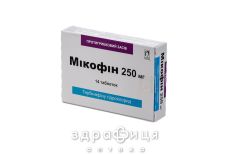 Микофин таблетки 250мг №14 - противогрибковые