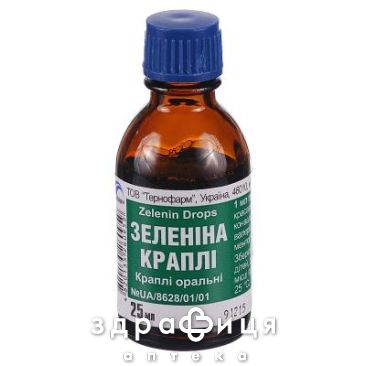 Зеленина кап 25мл лекарство от сердца