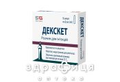 Декскет р-н д/ін 25мг/мл 2мл №5 знеболююче
