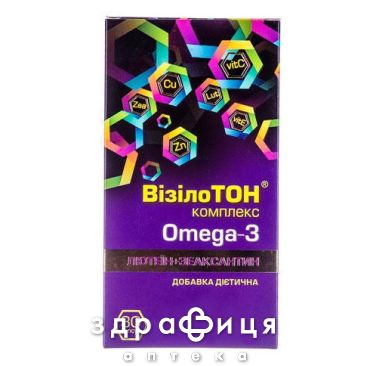 Вiзiлотон комплекс капс №30 вітаміни для очей (зору)