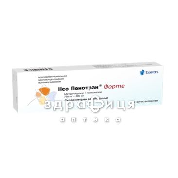 Нео-пенотран форте супп вагин №7 Препарат для мочеполовой системы