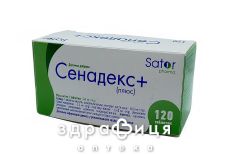 Сенадекс плюс sator pharma таб 50мг №120 проносний засіб