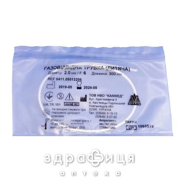 Трубка газовив рект дит №6