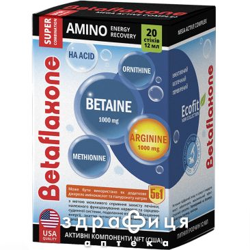 ДД БЕТАФЛАКСОН АМІНОКИСЛОТНИЙ КОМПЛЕКС СТІК 12МЛ №20