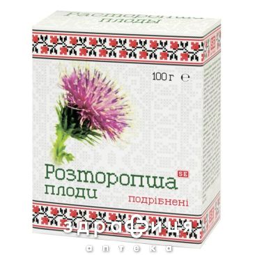 Расторопша плоды 100г гепатопротекторы для печени