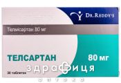 Телсартан таб 80мг №30 таблетки от давления