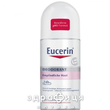 Eucerin (Юцерин) антиперсп рол 24 часа защ д/гиперч/склон к аллерг кожи 50мл 63164