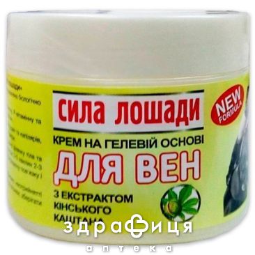 Сила лошаді крем-гель д/вен 300мл венотоніки