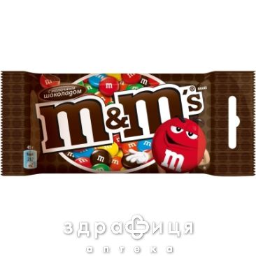M&amp;M драже шоколад 45г