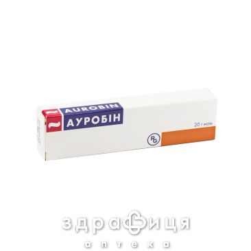 Ауробин мазь 20г туба свечи от геморроя, мазь, таблетки