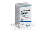 Метипред пор д/р-р д/ин 250мг №1 мазі від алергії