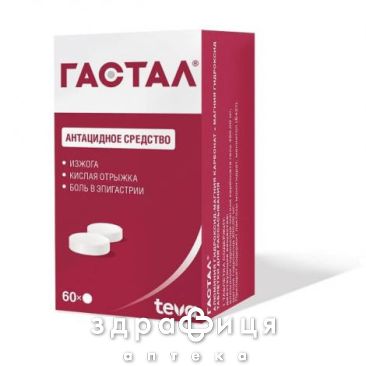 Гастал таб №60 таблетки от гастрита