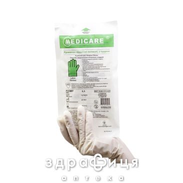 РУКАВИЧКИ MEDICARE ОГЛЯД Н/СТЕР ЛАТЕКС З ПУДР Н/ТЕКСТУР XL ПАРА