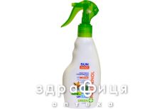 Ельфа se green pantenol спрей д/засмаги spf15 200мл