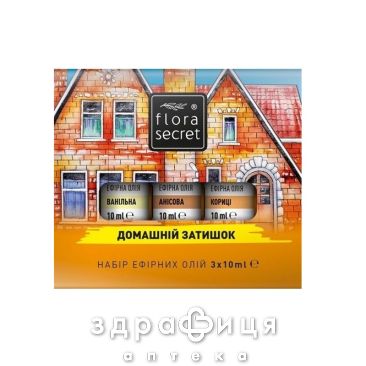 Flora secret набір д/сауни домашній затишок 10мл №3