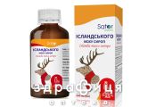Ісландський мох сироп sator pharma 200мл ліки від застуди