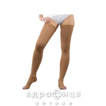 Чулки мед Basis Medica 0403 коротк откр кл2 р(S)беж