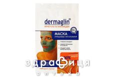 Глина косметична серiї dermaglin маска 20 г очищающая питательная
